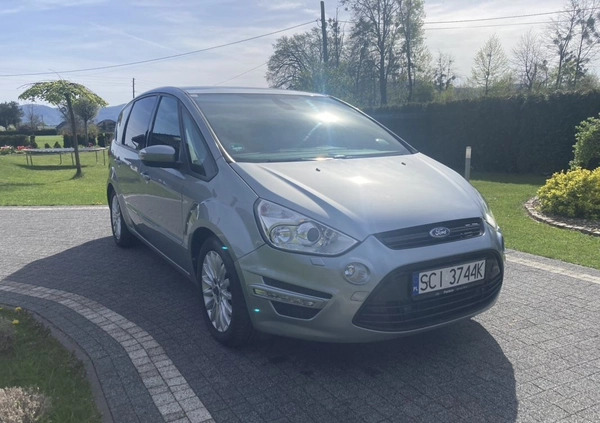 Ford S-Max cena 43900 przebieg: 147000, rok produkcji 2014 z Głuszyca małe 191